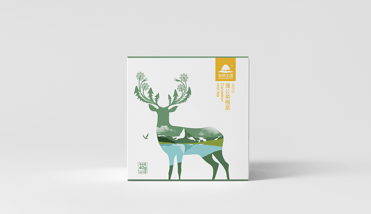 蒲公英根茶包装设计