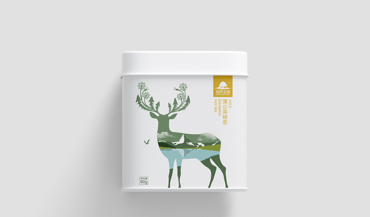 蒲公英根茶包装设计